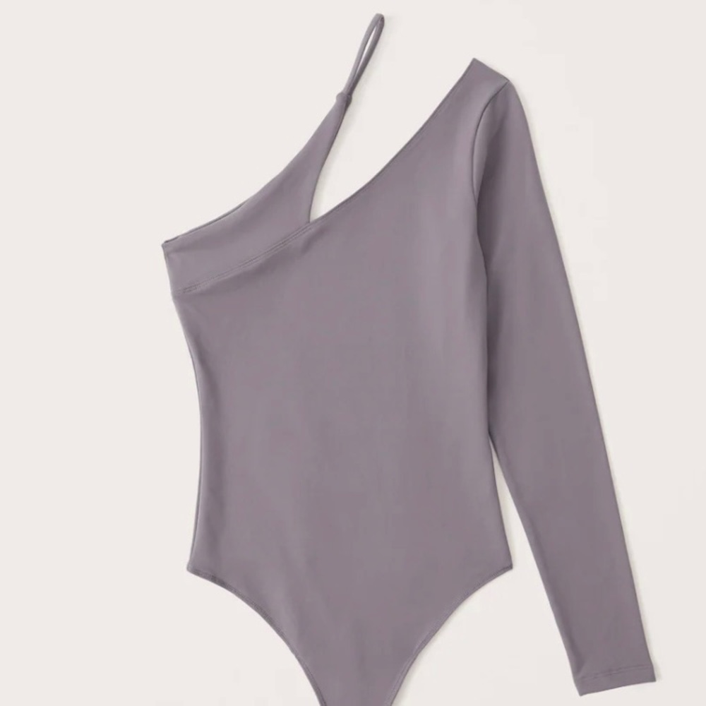 A&F grey bodysuit NEW